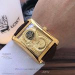 Perfect Replica Piaget Yellow Gold Smooth Bezel All Gold Dragon Dial-Piaget Dragon Watch